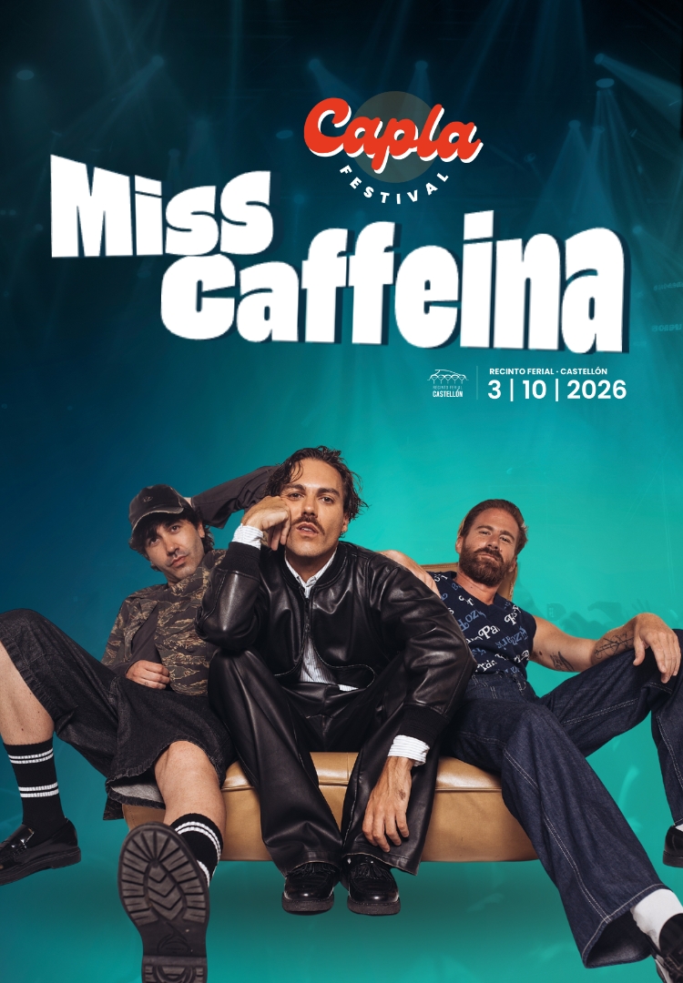 Concierto de Miss Caffeina en Castellón